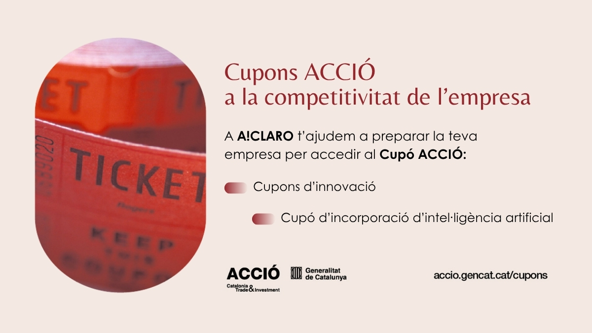 Subvenció Cupons Acció 2026